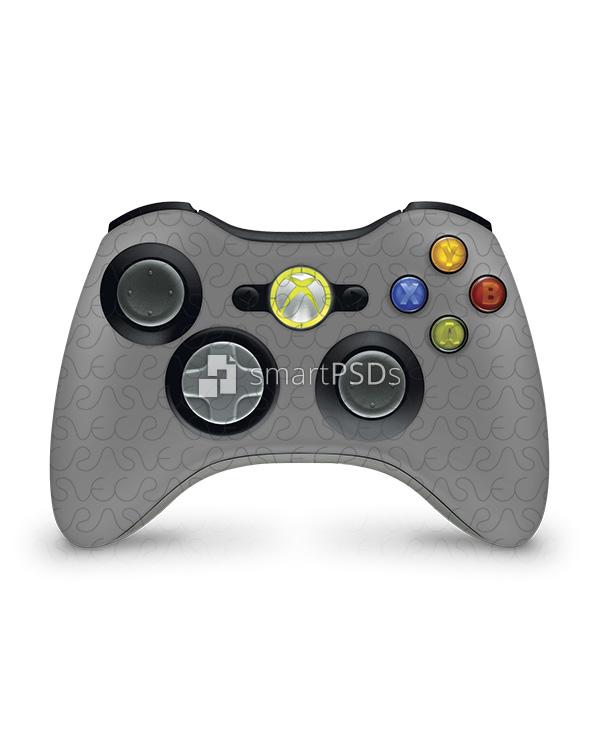Microsoft Xbox 360 Controller Skin Design Template
