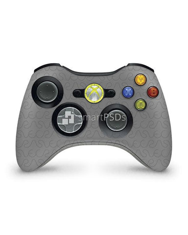Microsoft Xbox 360 Controller Skin Design Template