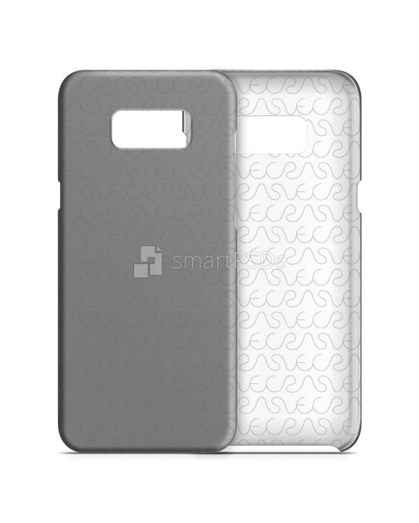 Samsung Galaxy S8 Plus 3d IMD Mobile Case Design Mockup 2017 (Open Cut)-3 Views