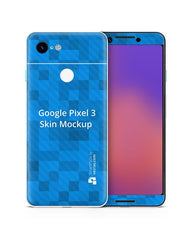 Google Pixel 3 Vinyl Skin Design Mockup 2018