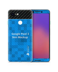 Google Pixel 3 Vinyl Skin Design Mockup 2018