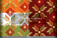 13 Phulkari Seamless Tileable and Scalable Vector Patterns