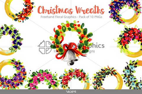 Christmas Wreaths - Creative Floral Circles