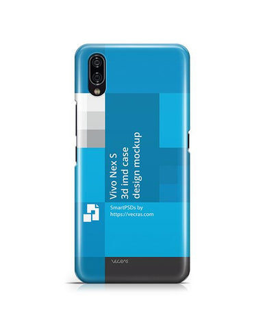 Vivo Nex S 3d IMD Case Design Mockup 2018