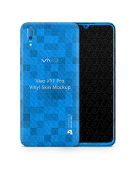 Vivo V11 Pro Vinyl Skin Design Mockup 2018