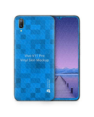 Vivo V11 Pro Vinyl Skin Design Mockup 2018