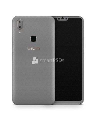 Vivo V9 Youth Vinyl Skin Design Mockup 2018