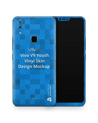 Vivo V9 Youth Vinyl Skin Design Mockup 2018