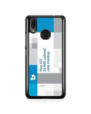 Vivo X21 2d Colored Case Design Mockup