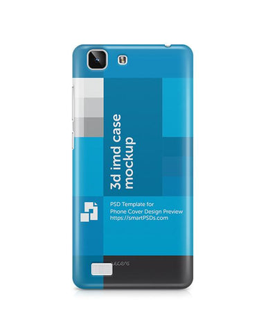 Vivo X5 3d IMD Mobile Case Design Mockup 2014