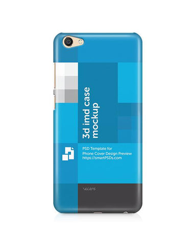 Vivo X7 Plus 3d IMD Mobile Case Design Mockup 2016