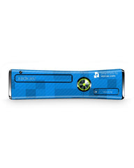 Xbox 360 Slim Console Vinyl Skin Design Template (3 Views)