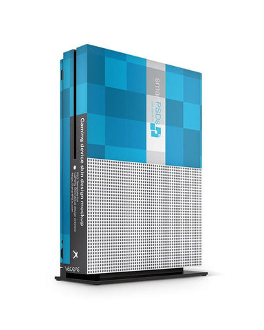 Xbox One S Console Skin Design Template- 3 Views