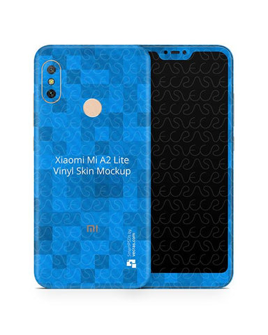 Xiaomi Mi A2 Lite (Redmi 6 Pro) Vinyl Skin Design Mockup 2018