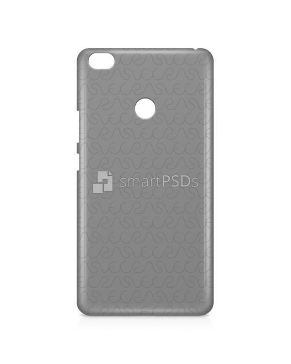 Xiaomi Mi Max 3d IMD Mobile Case Design Mockup 2016