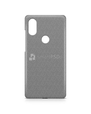 Xiaomi Mi Mix 2s 3d IMD Case Design Mockup 2018