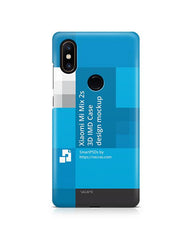 Xiaomi Mi Mix 2s 3d IMD Case Design Mockup 2018