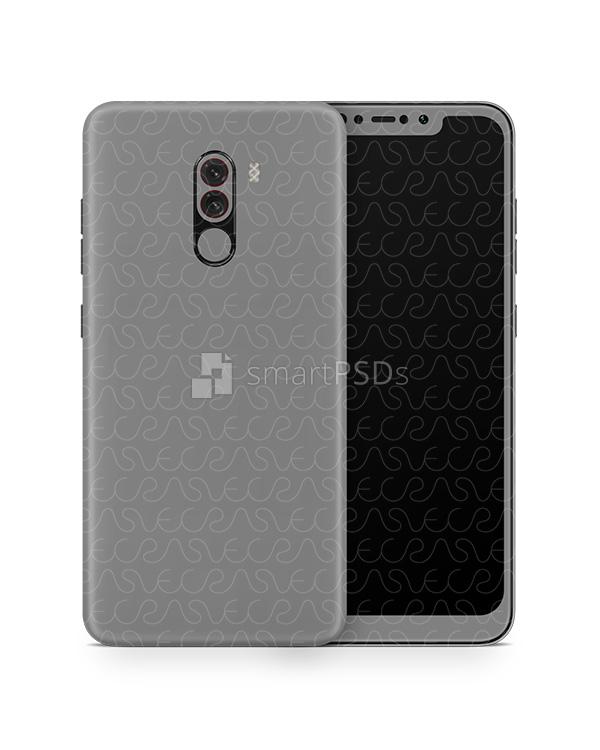 Xiaomi Pocophone F1 Vinyl Skin Design Mockup 2018
