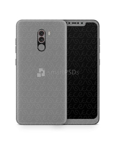 Xiaomi Pocophone F1 Vinyl Skin Design Mockup 2018