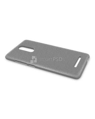 Xiaomi Redmi 3 3d IMD Mobile Case Design Mockup 2016-Down View