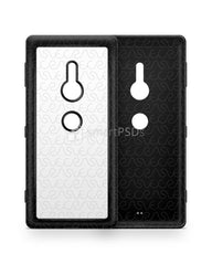 Sony Xperia XZ2 2d Rubber Flex Mobile Case Design Mockup 2018