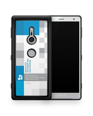 Sony Xperia XZ2 2d Rubber Flex Mobile Case Design Mockup 2018