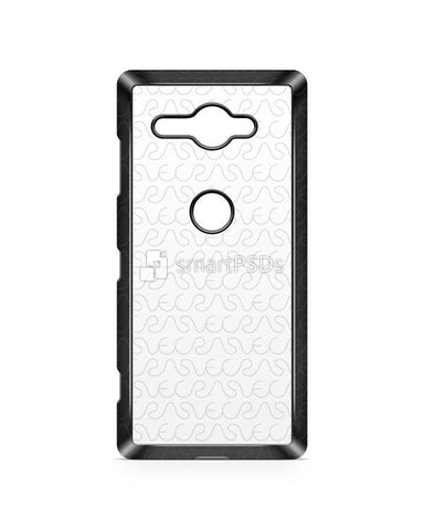 Sony Xperia XZ2 Compact-Mini 2d Colored Case Design Mockup 2018