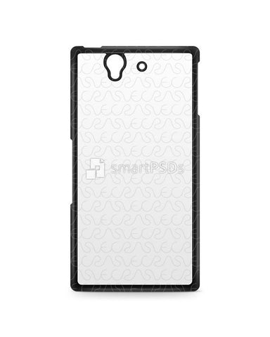 Sony Xperia Z 2d IMD Colored Mobile Case Design Mockup 2013