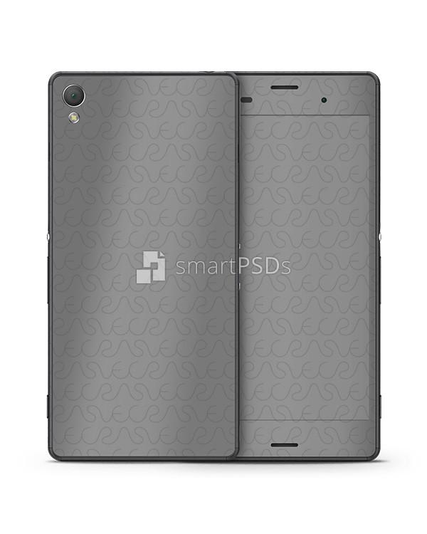 Xperia Z3 Mobile Skin Design Template