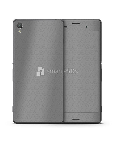 Sony Xperia Z3 Mobile Skin Design Template