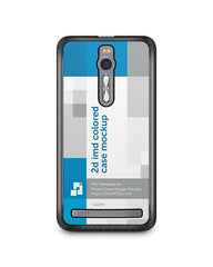ASUS Zenfone 2 2d IMD Colored Mobile Case Design Mockup 2015