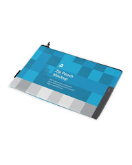 Zip Pouch Sublimation Mockup - 4 Views