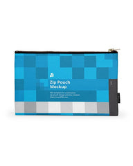 Zip Pouch Sublimation Mockup - 4 Views