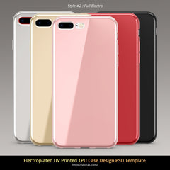 Huawei Honor 9 TPU Electroplated Case Design Mock-up 2017