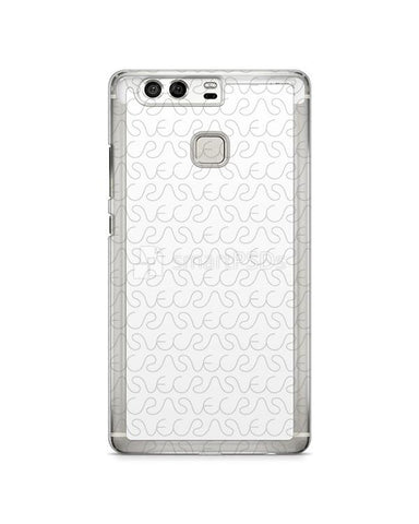 Huawei P9 2d Clear Mobile Case Design Mockup 2016