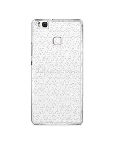 Huawei P9 Lite 2d Clear Mobile Case Design Mockup 2016