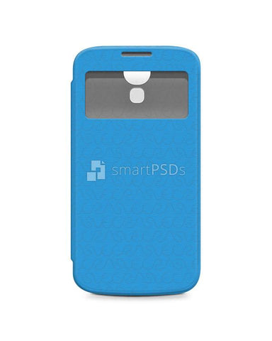 Samsung Galaxy S4 PU Flip Mobile Case Design Mockup 2013