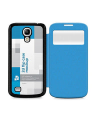 Samsung Galaxy S4 PU Flip Mobile Case Design Mockup 2013