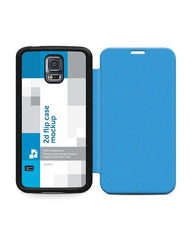 Samsung Galaxy S5 PU Flip Mobile Case Design Mockup 2014