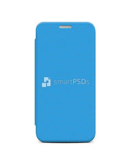 Samsung Galaxy S6 PU Flip Mobile Case Design Mockup 2015