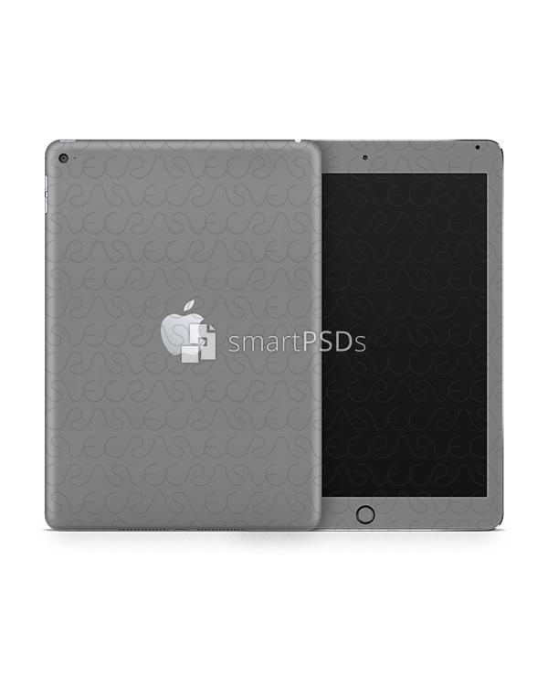 Apple iPad Air 2 Tablet Vinyl Skin Design Mockup 2014