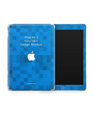 Apple iPad Air 2 Tablet Vinyl Skin Design Mockup 2014