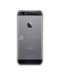 Apple iPhone 5s-SE -UV PC Clear Mobile Case Design Mockup 2012