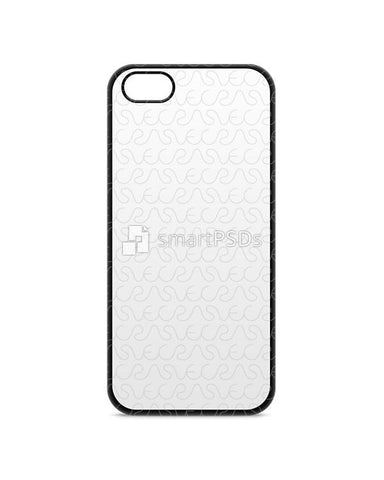 Apple iPhone 5-5s 2d IMD Mobile Case Design Mockup 2012-13