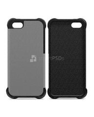 Apple iPhone 5-5s-SE 3d 2-in-1 Hybrid Mobile Case Design Mockup 2012