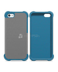 Apple iPhone 5-5s-SE 3d 2-in-1 Hybrid Mobile Case Design Mockup 2012