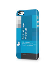 Apple iPhone 5s 3d IMD Mobile Case4 design Mockup 2013