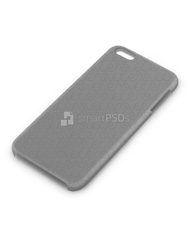 Apple iPhone 5C 3d IMD Mobile Case Design Mockup 2013- Down View