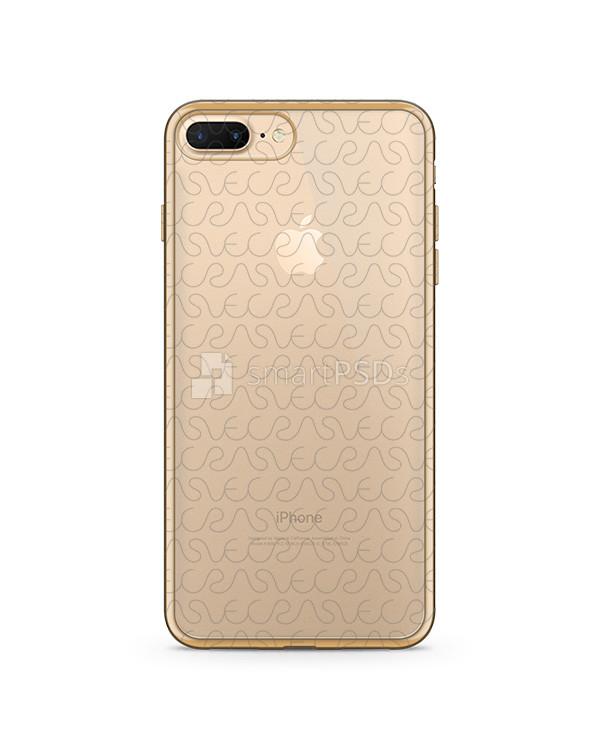 Apple iPhone 7 Plus TPU Electroplated Phone Cover Design Template