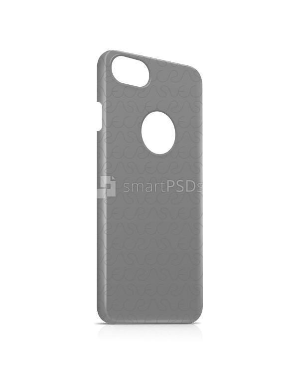 iPhone 7 With Hole 3d IMD Phone Cover Design Template- Right View